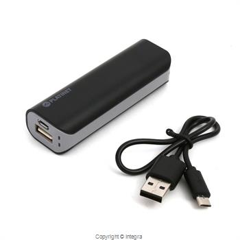 PLATINET POWER BANK 2200mAh + microUSB cable BLACK/GRAY PLATINET-2200 