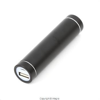PLATINET POWER BANK ALU 2200mAh BLACK + microUSB cable PLATINET-2200-ALU 